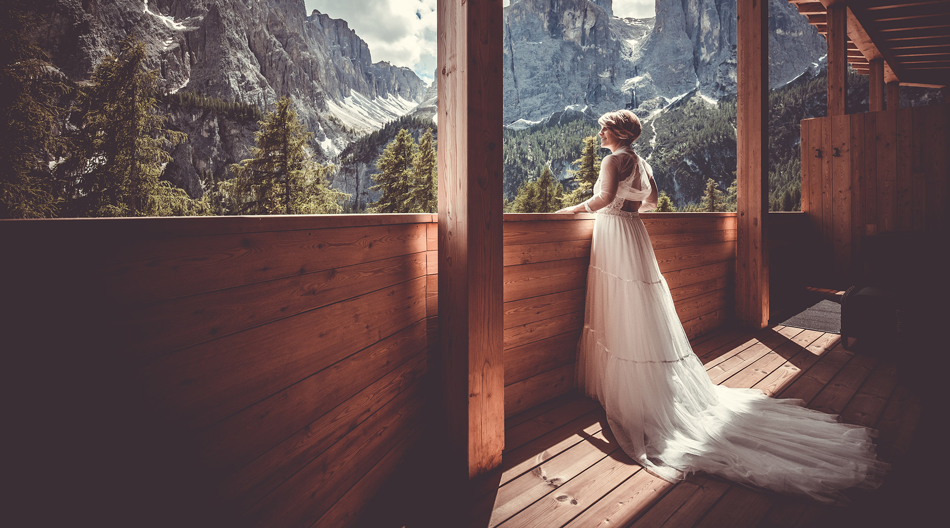 high-altitude wedding in alta badia in the dolomites