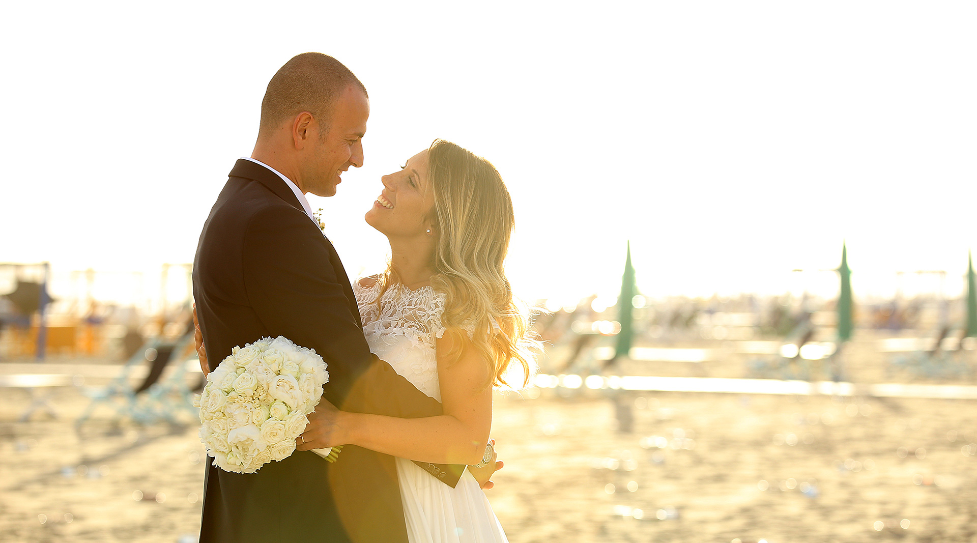 wedding by the sea for ac milan player antonelli
