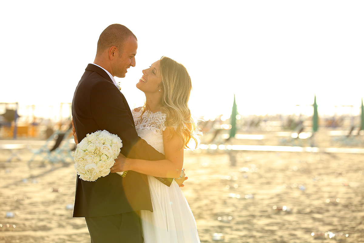 Wedding by the sea for AC Milan player Antonelli