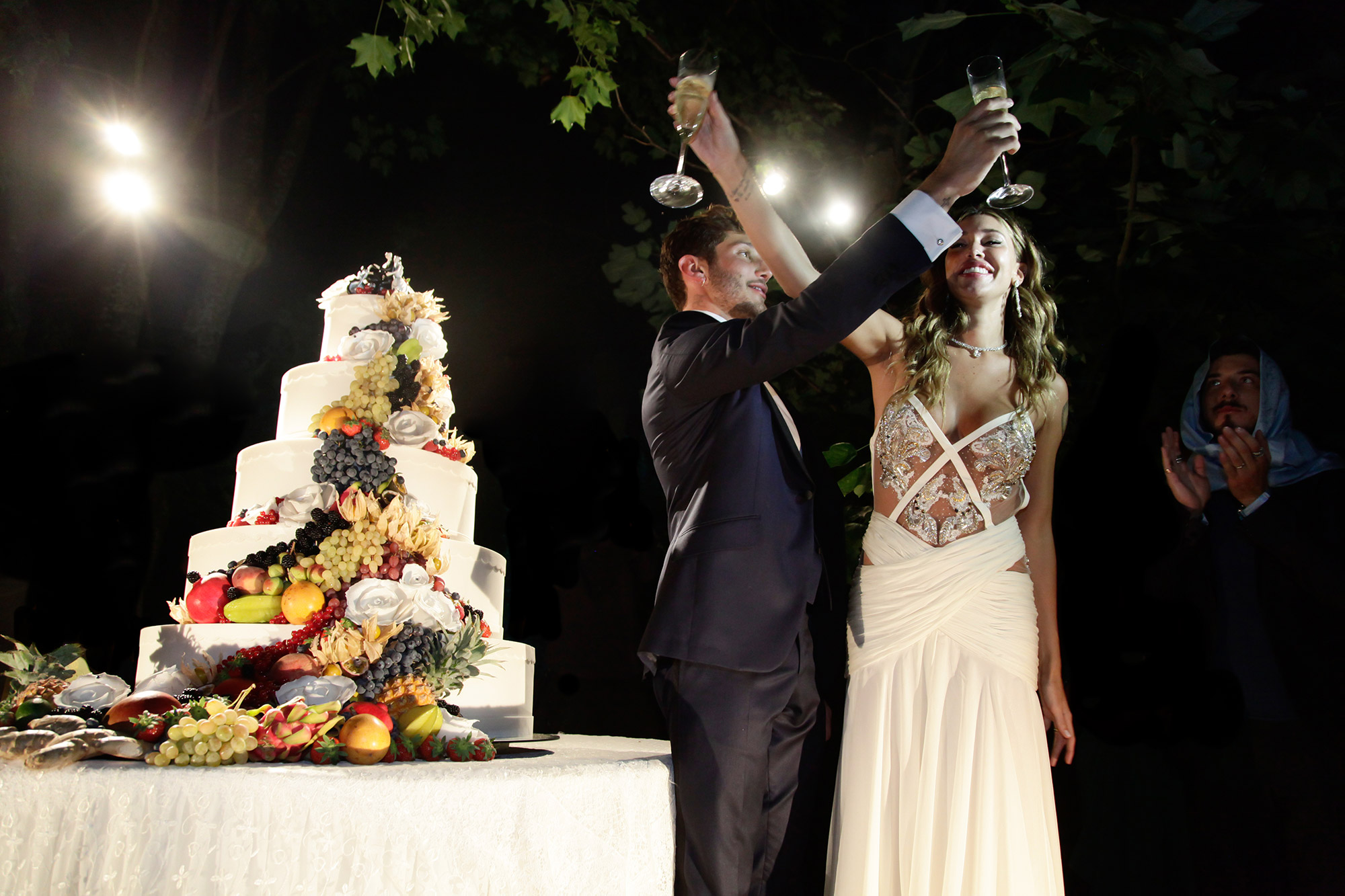 matrimonio stefano de martino e belen rodriguez wedding cake by Photo27