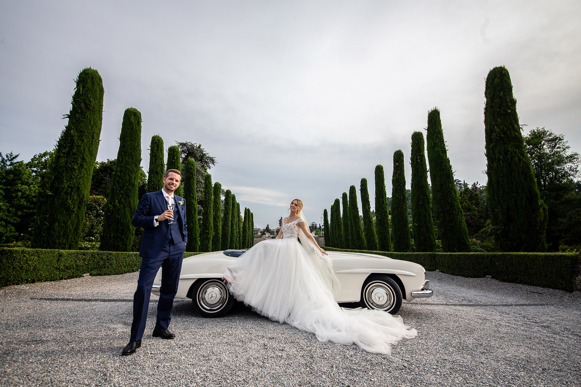 Matrimonio spettacolare per la ballerina Beatrice Restelli a Villa Canton