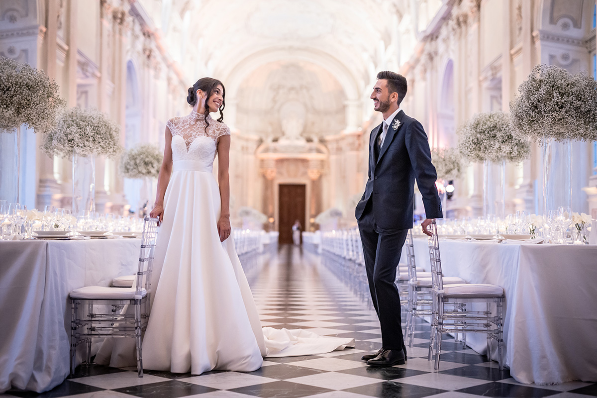 foto matrimonio Reggia Venaria